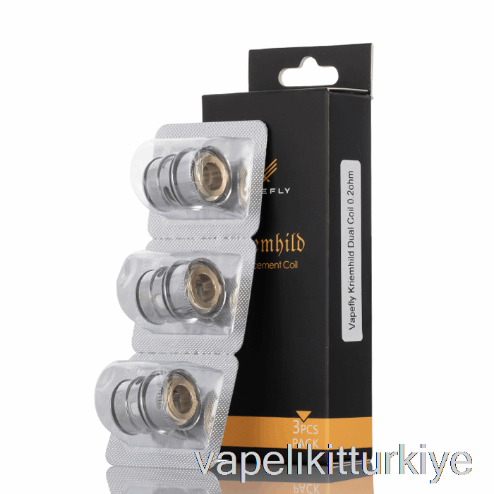 Elektronik Sigara Kalemi Vape Mate Vapefly Kriemhild Yedek Bobinler 0.2ohm Ka1 çift örgü Bobinler